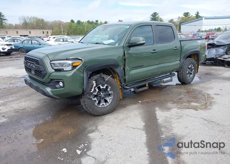 2021 Toyota Tacoma 4Wd Trd Off Road from USA, damaged, VIN 3TMCZ5AN5MM380286